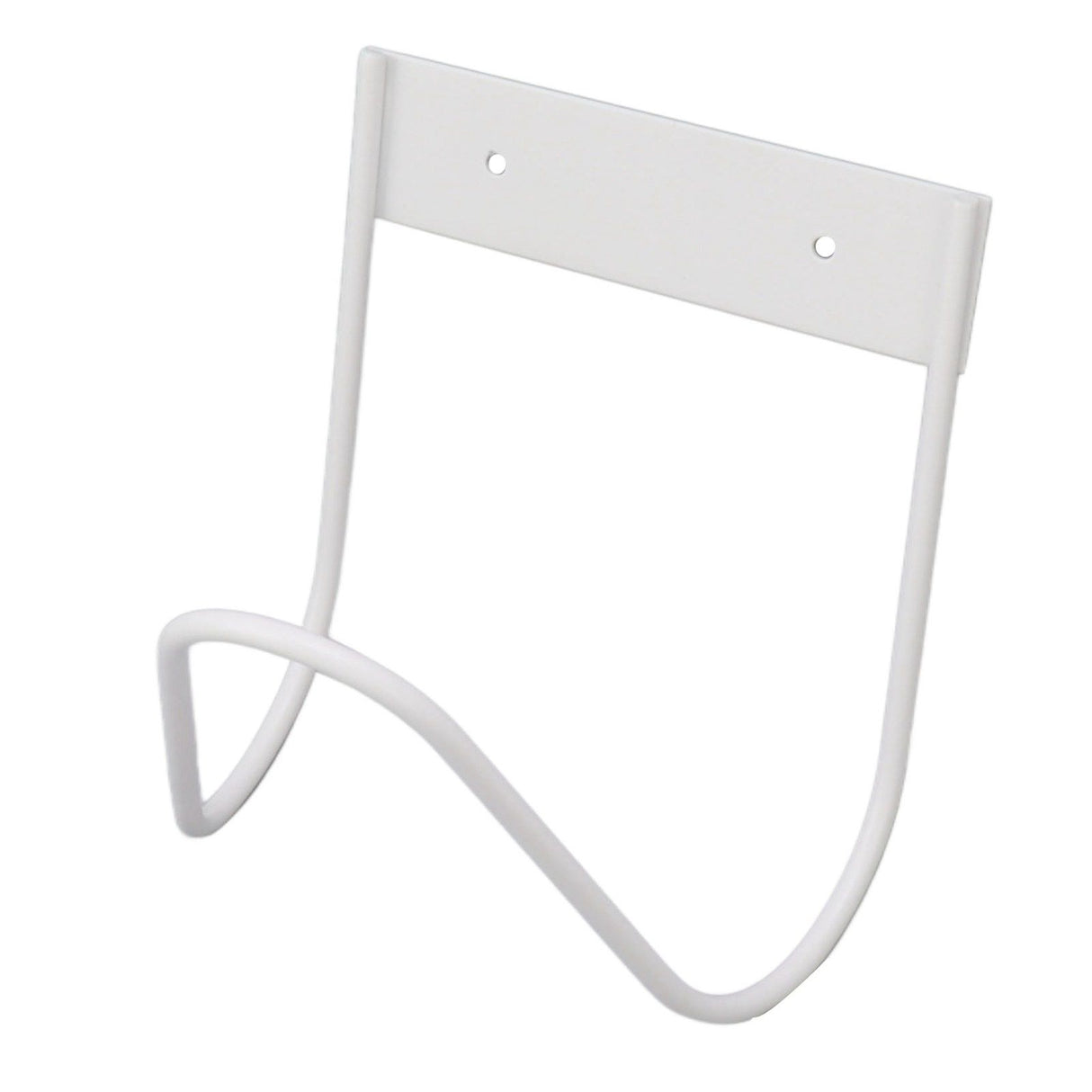 Garden Hose Holder 304 Stainless Steel Wall Mount Heave Duty Water Hose Hook Hanger for Outside Yard White