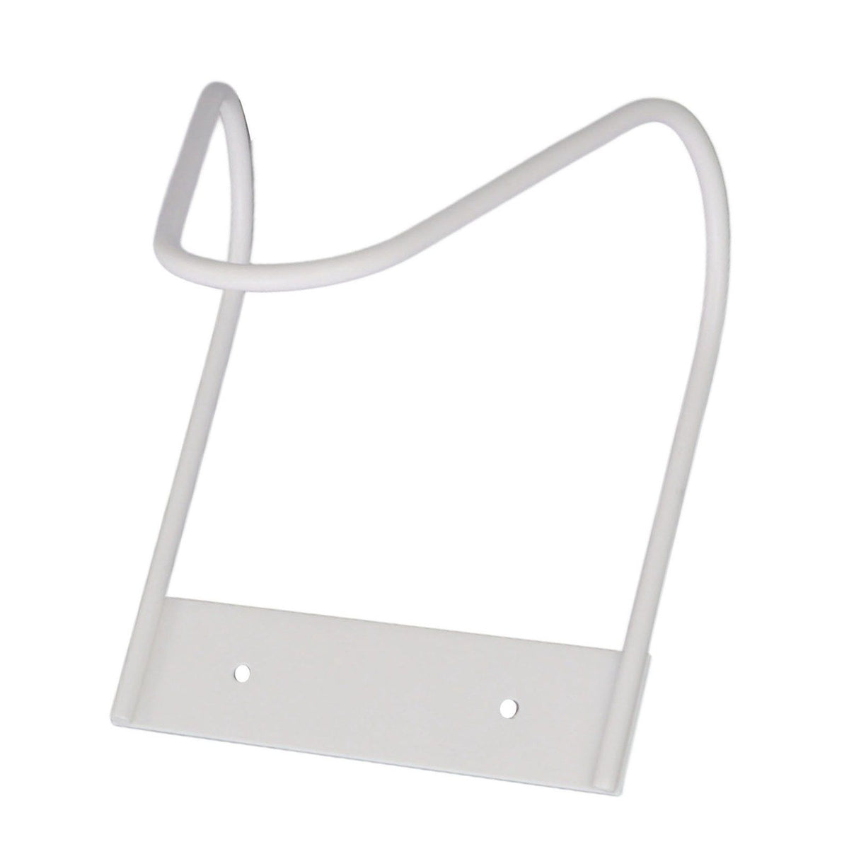 Garden Hose Holder 304 Stainless Steel Wall Mount Heave Duty Water Hose Hook Hanger for Outside Yard White