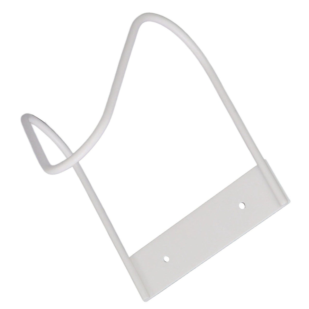 Garden Hose Holder 304 Stainless Steel Wall Mount Heave Duty Water Hose Hook Hanger for Outside Yard White