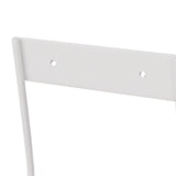 Garden Hose Holder 304 Stainless Steel Wall Mount Heave Duty Water Hose Hook Hanger for Outside Yard White