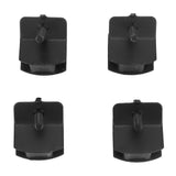 4PCS Generator Foot Pad Shock Absorbing 168F 170F 2KW‑3KW Cushion Pad for Diesel Generator Damping Foot Accessories - 45-Degree Angle