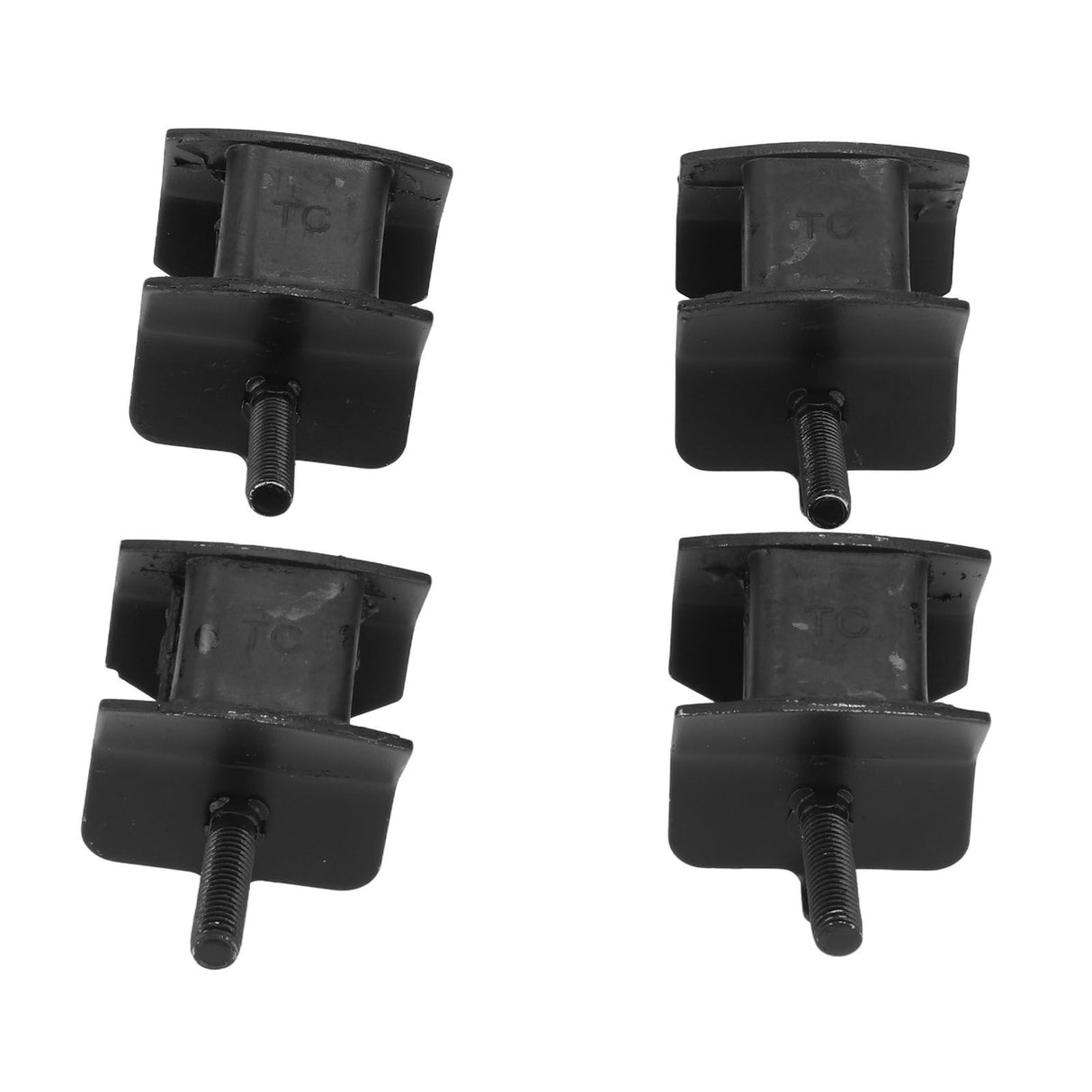 4PCS Generator Foot Pad Shock Absorbing 168F 170F 2KW‑3KW Cushion Pad for Diesel Generator Damping Foot Accessories