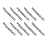 100PCS Fertilizer Mesh Basket Column Shape Stainless Steel Nutrition Box Tools for Garden Nursery Large