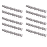 100PCS Fertilizer Mesh Basket Column Shape Stainless Steel Nutrition Box Tools for Garden Nursery Large - 45-Degree Angle