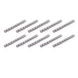 100PCS Fertilizer Mesh Basket Column Shape Stainless Steel Nutrition Box Tools for Garden Nursery Large - Rear View