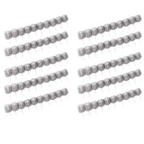 100PCS Fertilizer Mesh Basket Column Shape Stainless Steel Nutrition Box Tools for Garden Nursery Large - Low Angle