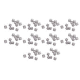 100PCS Fertilizer Mesh Basket Column Shape Stainless Steel Nutrition Box Tools for Garden Nursery Large - Extra Image