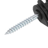 50Pcs Electric Fence Insulator Screw in Insulator Fence Ring Post Wood Post Insulator with Insulator Socket Tool - Extra Image