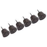 100PCS Plastic Fertilizer Mesh Basket with Lid Planting Fertilizer Net Pot for Succulent Orchid Bonsai Large Size with Lid