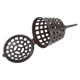 100PCS Plastic Fertilizer Mesh Basket with Lid Planting Fertilizer Net Pot for Succulent Orchid Bonsai Large Size with Lid