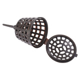 100PCS Plastic Fertilizer Mesh Basket with Lid Planting Fertilizer Net Pot for Succulent Orchid Bonsai Large Size with Lid