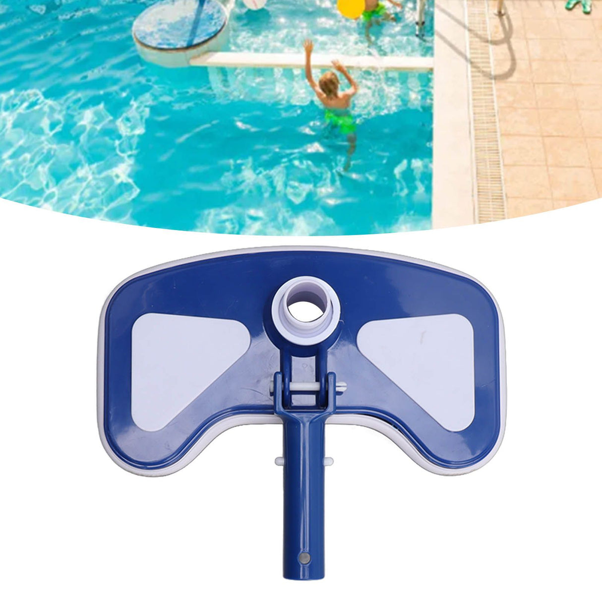 Swimming Pool Clean Head ABS Easy To Operate Efficient Pool Head Suction Pool Cleaning Accessories for Water Parks Style 1