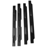 4pcs Barbecue Wind Screen Professional Portable Stainless Steel Grill Wind Guard for Camping Picnic BBQ Cooking