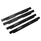 4pcs Barbecue Wind Screen Professional Portable Stainless Steel Grill Wind Guard for Camping Picnic BBQ Cooking