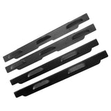 4pcs Barbecue Wind Screen Professional Portable Stainless Steel Grill Wind Guard for Camping Picnic BBQ Cooking