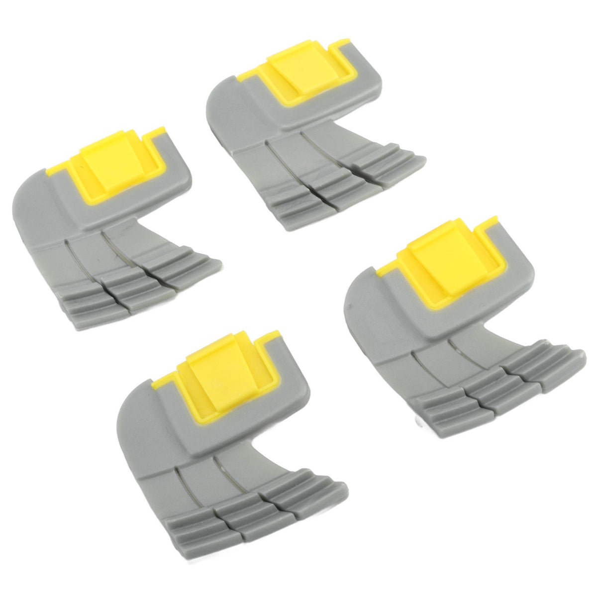 4pcs Cyclonic Scrubbing Brushes Plastic Rubber Cyclonic Brush Replacement Parts for Zodiac MX8 Mx6 Cleaner R0714400