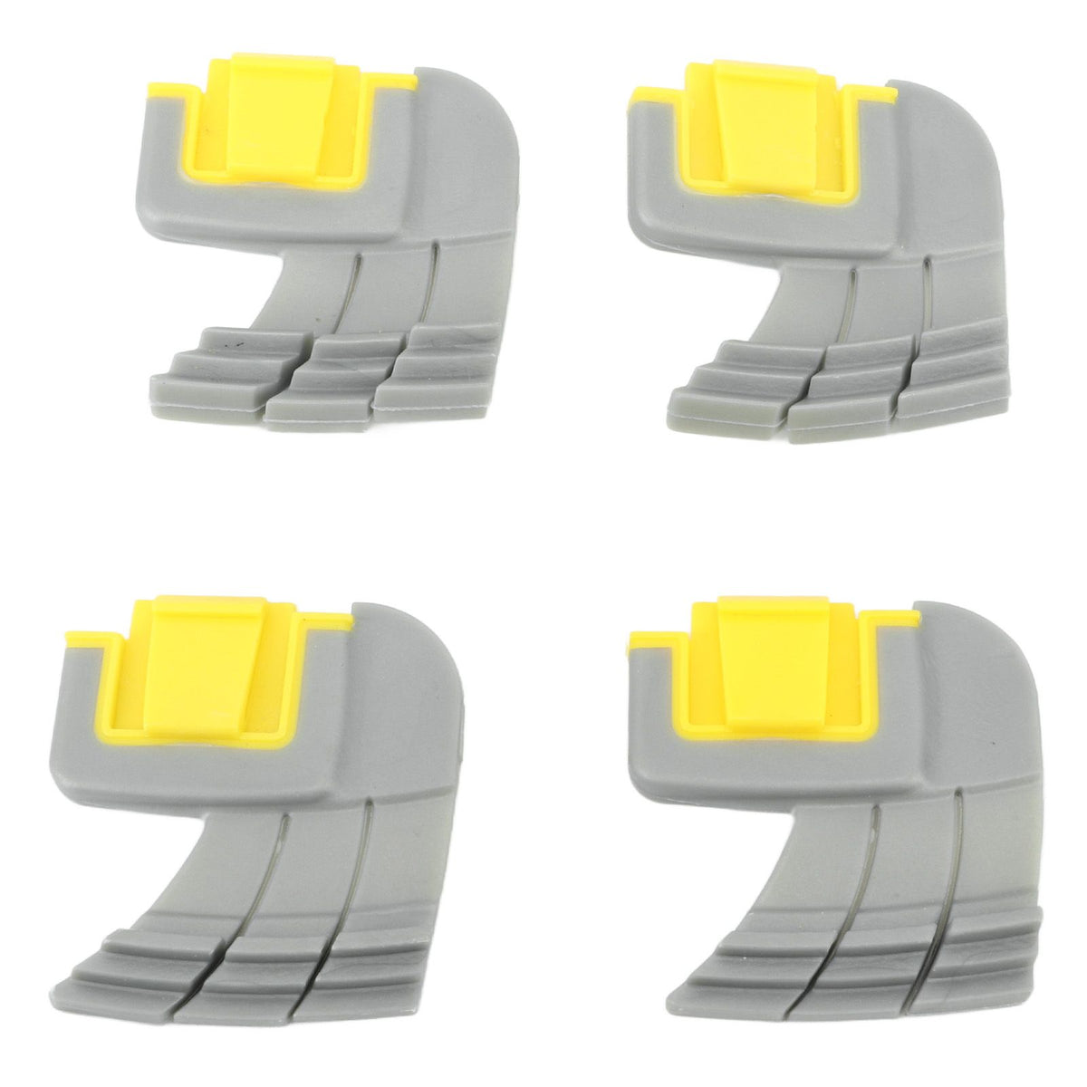 4pcs Cyclonic Scrubbing Brushes Plastic Rubber Cyclonic Brush Replacement Parts for Zodiac MX8 Mx6 Cleaner R0714400