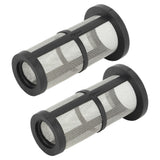 2pcs Pool Cleaner Filter Screen Durable In Line Filter Screen Replacement Compact for Zodiac Polaris 280 380 360 180 - Top-Down View