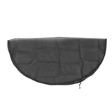 Rain Barrel Net Cover Polyester Rain Barrels Mesh Cover Practical Drawstring Water Collection Buckets Tank Protector for Yard Garden - Top-Down View