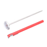 Instant Read Meat Thermometer Accurate Reading Stainless Steel Kitchen Cooking Food Thermometer for Grill BBQ Smoker - Side View