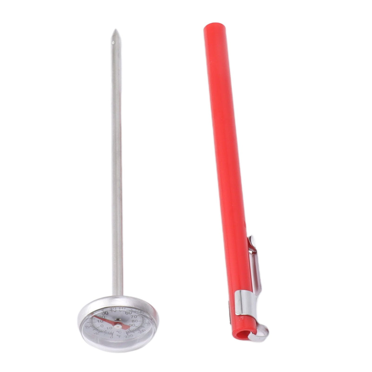 Instant Read Meat Thermometer Accurate Reading Stainless Steel Kitchen Cooking Food Thermometer for Grill BBQ Smoker