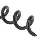 4PCS Spiral Tent Tacks Iron Stable Spiral Type Heavy Duty Spiral Tent Stake for Tent Trampolines Garden Fence - Extra Image