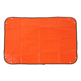Large Repotting Mat Waterproof Foldable Indoor Plant Succulent Potting Mat for Plant Transplanting and Mess Control Orange