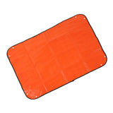Large Repotting Mat Waterproof Foldable Indoor Plant Succulent Potting Mat for Plant Transplanting and Mess Control Orange