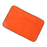 Large Repotting Mat Waterproof Foldable Indoor Plant Succulent Potting Mat for Plant Transplanting and Mess Control Orange