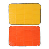 Large Repotting Mat Waterproof Foldable Indoor Plant Succulent Potting Mat for Plant Transplanting and Mess Control Orange