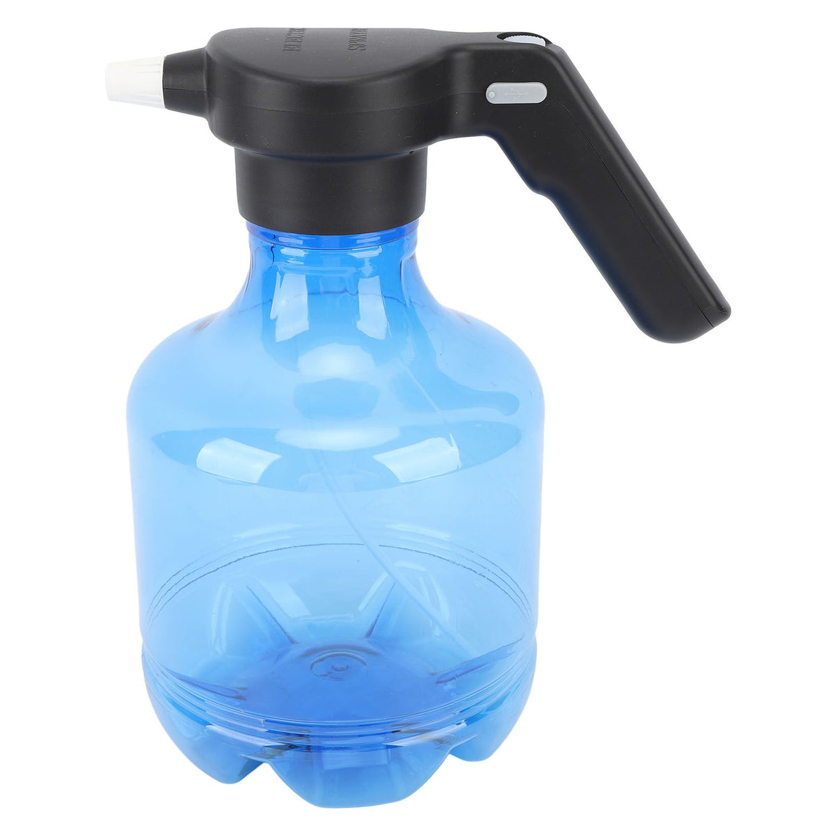 3L Electric Spray Bottle Rechargeable High Pressure Cleaning Spray Can for Watering Flowers Garden Cleaning Blue