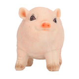 Cute Pig Garden Statue Resin Animals Figurine Outdoor Sculpture Resin Lawn Ornament Mini Pink