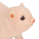 Cute Pig Garden Statue Resin Animals Figurine Outdoor Sculpture Resin Lawn Ornament Mini Pink - Extra Image