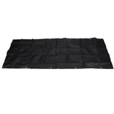 Balcony Privacy Screen Fence Cover HDPE UV Protection Privacy Screen Fence for Deck Patio Backyard Outdoor Pool Black