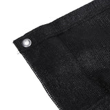 Balcony Privacy Screen Fence Cover HDPE UV Protection Privacy Screen Fence for Deck Patio Backyard Outdoor Pool Black - Extra Image