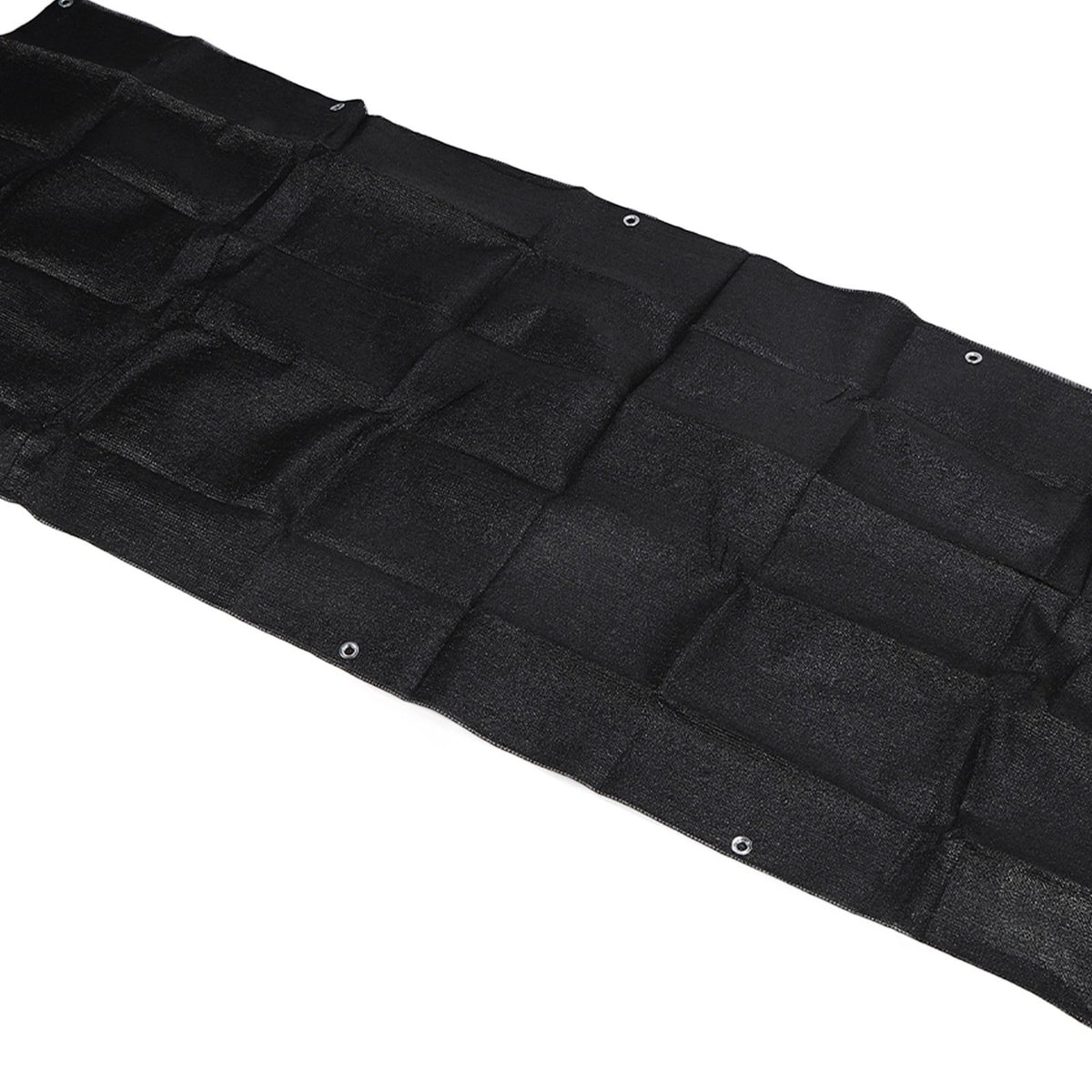 Balcony Privacy Screen Fence Cover HDPE UV Protection Privacy Screen Fence for Deck Patio Backyard Outdoor Pool Black