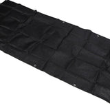 Balcony Privacy Screen Fence Cover HDPE UV Protection Privacy Screen Fence for Deck Patio Backyard Outdoor Pool Black - Extra Image
