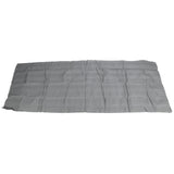Balcony Privacy Screen Fence Cover HDPE UV Protection Privacy Screen Fence for Deck Patio Backyard Outdoor Pool Light Gray