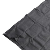 Balcony Privacy Screen Fence Cover HDPE UV Protection Privacy Screen Fence for Deck Patio Backyard Outdoor Pool Dark Gray - Extra Image