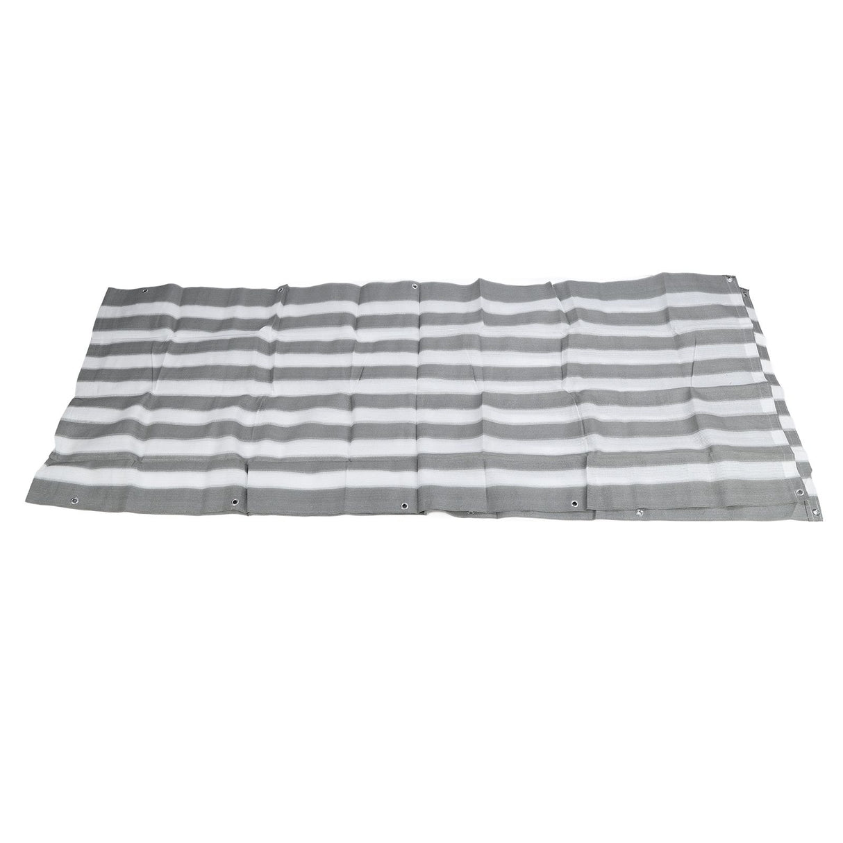 Balcony Privacy Screen Fence Cover HDPE UV Protection Privacy Screen Fence for Deck Patio Backyard Outdoor Pool Greyish White