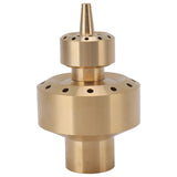Copper Double Column Fountain Nozzle Music Fountain Landscape Scenery Nozzle Water Fountain Nozzle G1.5in