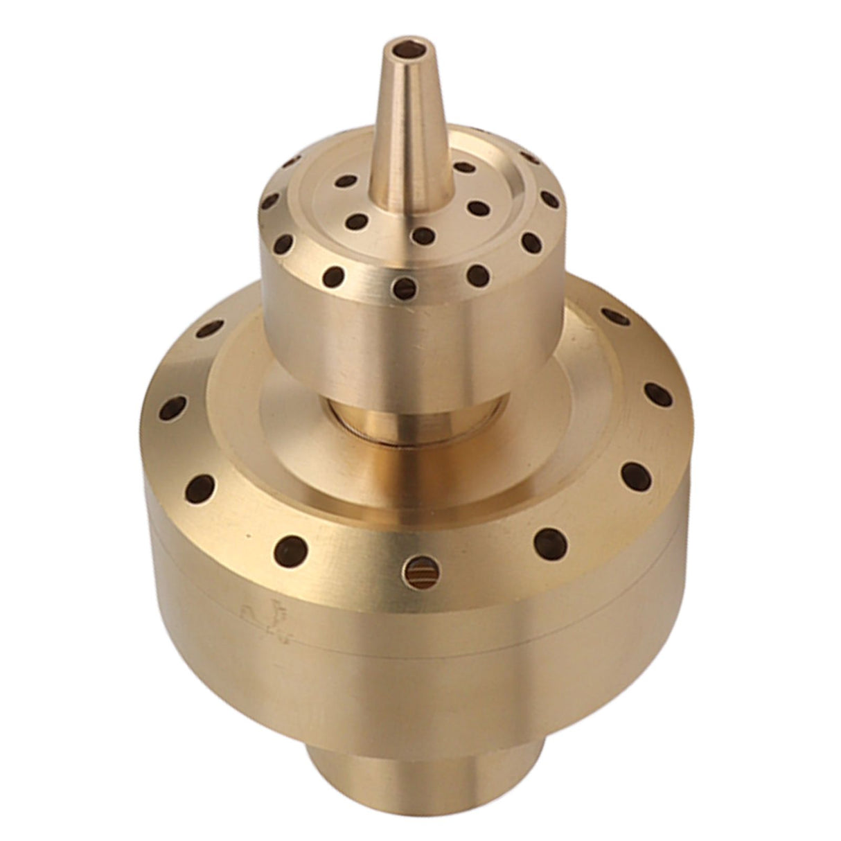 Copper Double Column Fountain Nozzle Music Fountain Landscape Scenery Nozzle Water Fountain Nozzle G1.5in