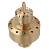 Copper Double Column Fountain Nozzle Music Fountain Landscape Scenery Nozzle Water Fountain Nozzle G1.5in
