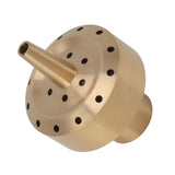 Water Fountain Nozzle Brass Fountain Nozzle Column Sprinkler Spray Head for Garden Pond Bring Beautiful Visual Effects G3/4in