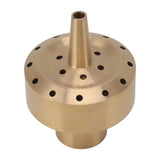 Water Fountain Nozzle Brass Fountain Nozzle Column Sprinkler Spray Head for Garden Pond Bring Beautiful Visual Effects G3/4in