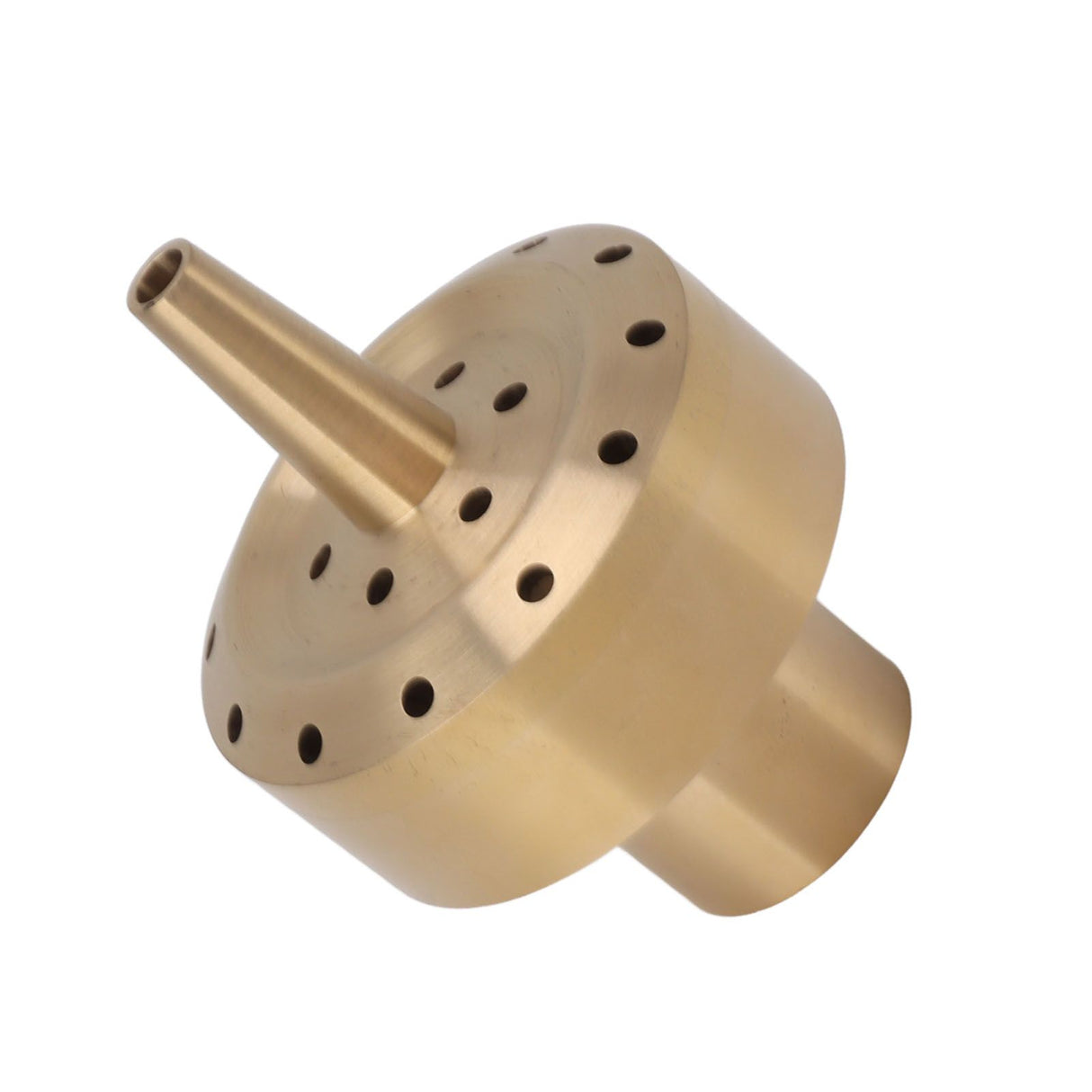 Water Fountain Nozzle Brass Fountain Nozzle Column Sprinkler Spray Head for Garden Pond Bring Beautiful Visual Effects G3/4in