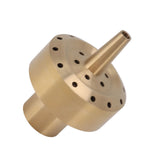 Water Fountain Nozzle Brass Fountain Nozzle Column Sprinkler Spray Head for Garden Pond Bring Beautiful Visual Effects G3/4in - Low Angle
