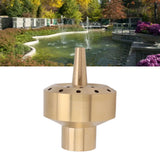 Water Fountain Nozzle Brass Fountain Nozzle Column Sprinkler Spray Head for Garden Pond Bring Beautiful Visual Effects G3/4in - Extra Image