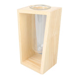 Glass Test Tube Plant Terrarium Multipurpose Innovative Hand Crafted Desktop Plant Terrarium for Hydroponic Plants Logs - Top-Down View