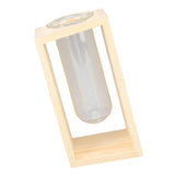 Glass Test Tube Plant Terrarium Multipurpose Innovative Hand Crafted Desktop Plant Terrarium for Hydroponic Plants Logs - Low Angle